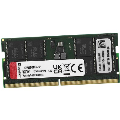 SO- DIMM DDR5 32GB KINGSTON  KVR56S46BD8-32 PC5600